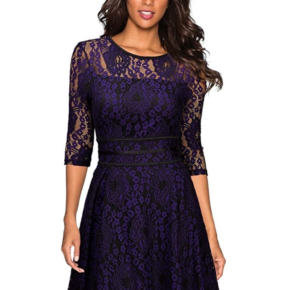 NWT Floral Lace Dress
